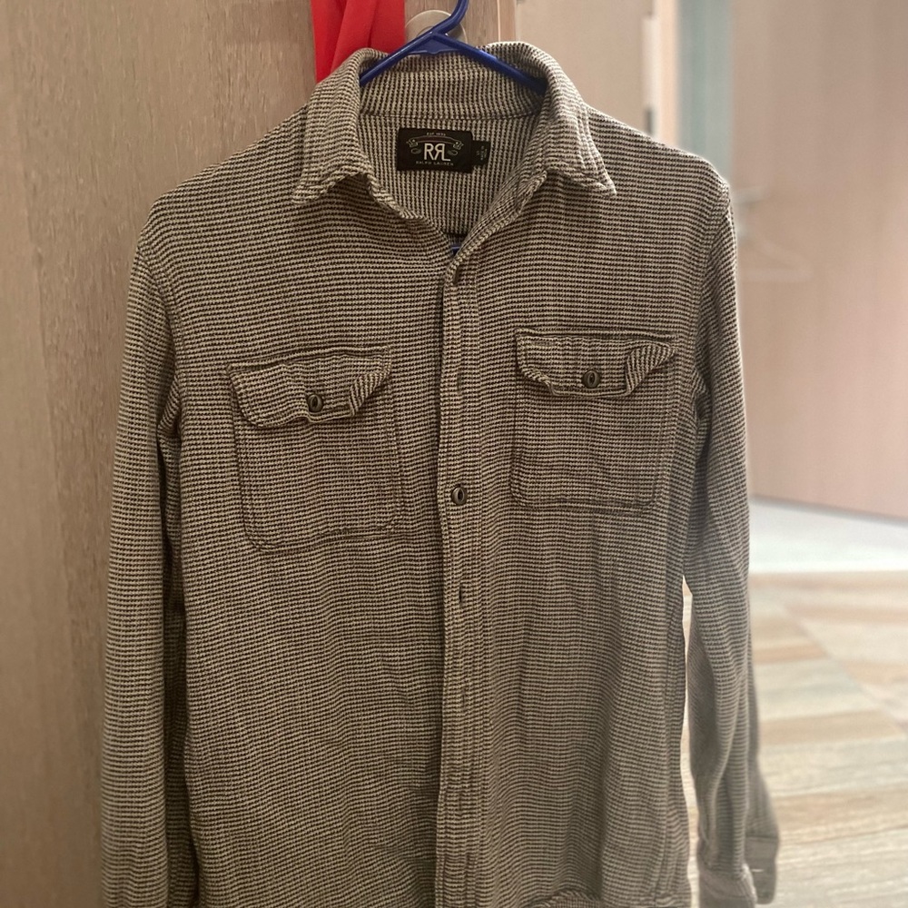 Double RL RRL size small workshirt. Soft material  -100% cotton.